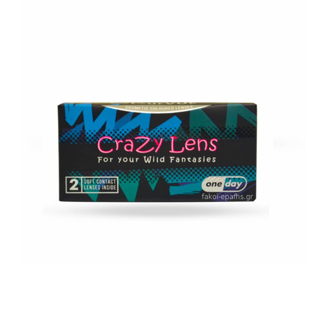 ColourVUE Crazy Lens One Day Έγχρωμοι Ημερήσιοι 2pack