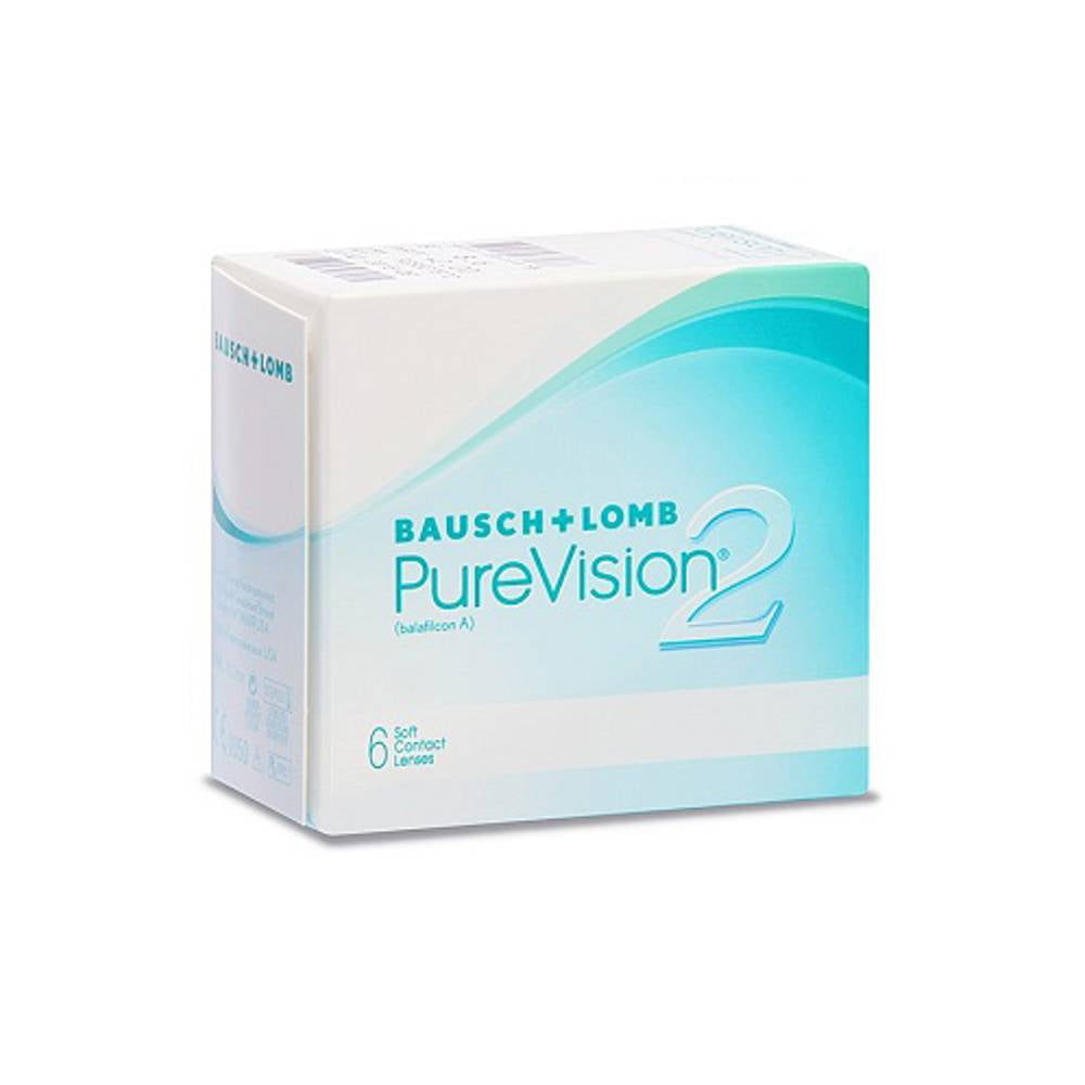 Bausch & Lomb Purevision 2 HD Μηνιαίοι Φακοί Επαφής Σιλικόνης-Υδρογέλης (6 φακοί)